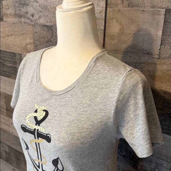 J. Crew Anchor Tee Size Small - Picture 6 of 16